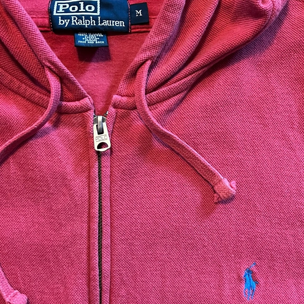 Men’s Polo Ralph Lauren Light Weight Zip-Hoodie, Size Medium